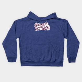 August birthday month Kids Hoodie